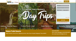Desktop Screenshot of naturetrails.in